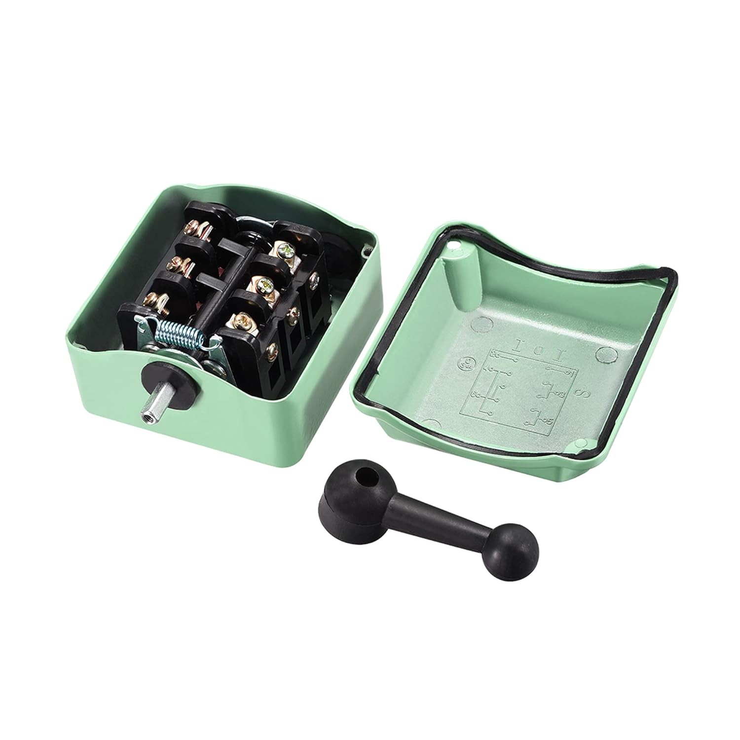 Aluminum Drum Switch QS-15 3 Position Forward Off Reverse Motor Control Switch