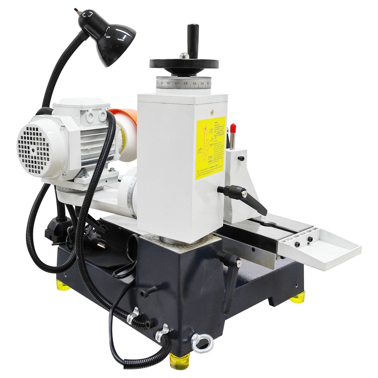 220V Universal Tool Grinding Machine Sharpener w/50Q Gun Drill Sharpening Tool