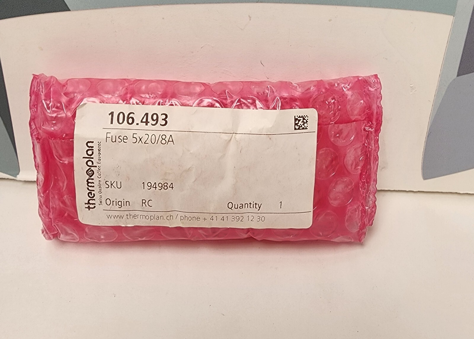 1 New Thermoplan Mastrena Fuse 8.0A for power print Board 194984 FREE SHIPPING