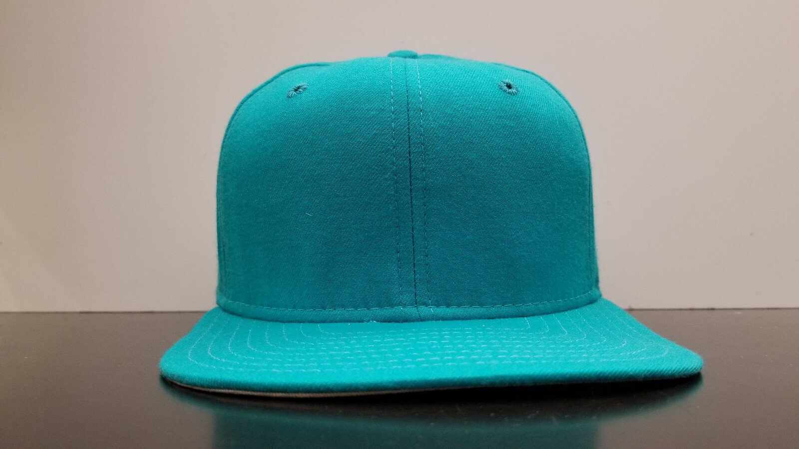 New Era Vintage 80s/90s Snapback Plain Teal Style 900OB New Old Stock USA