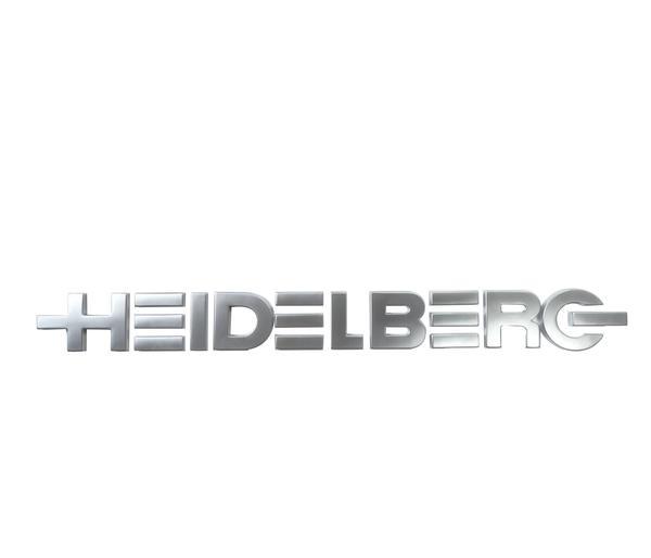 Name plate for HEIDELBERG Printing Press Heidelberg LOGO
