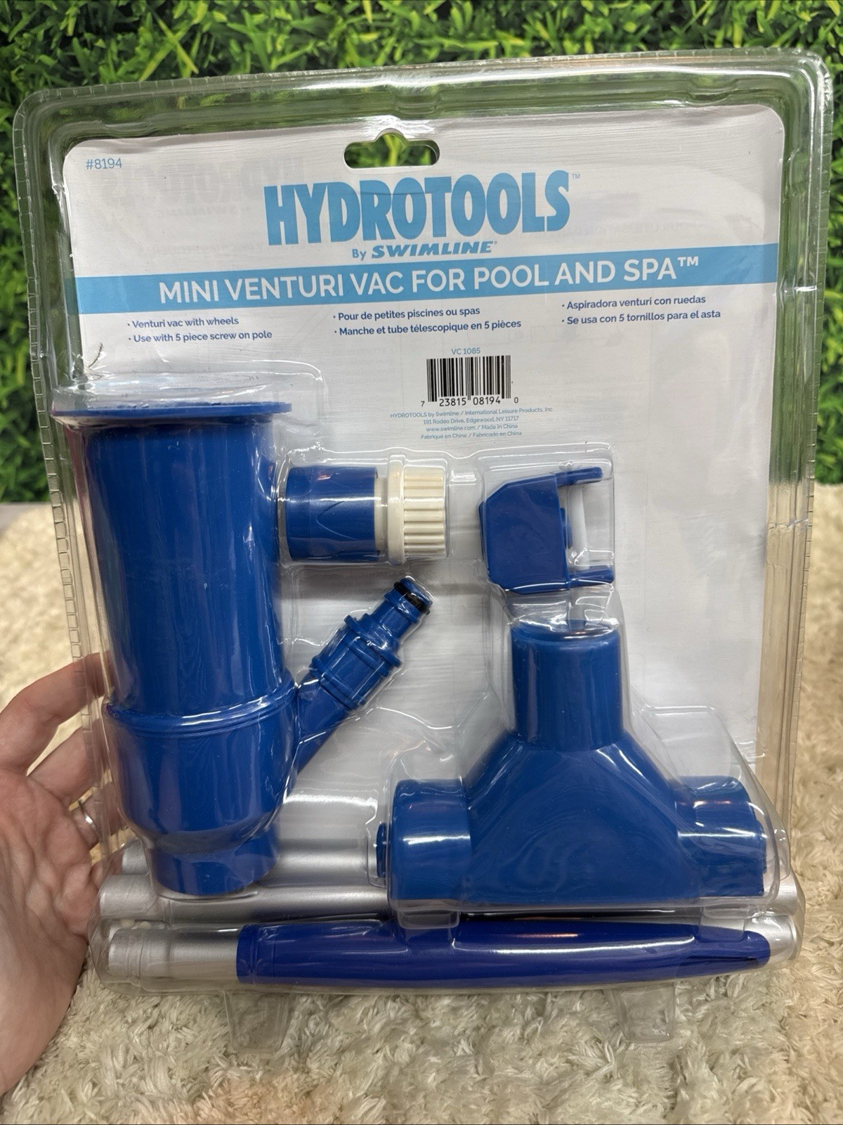 Versatile Garden Hose-Powered Pool Vacuum for Inflatable & Above Ground Pools