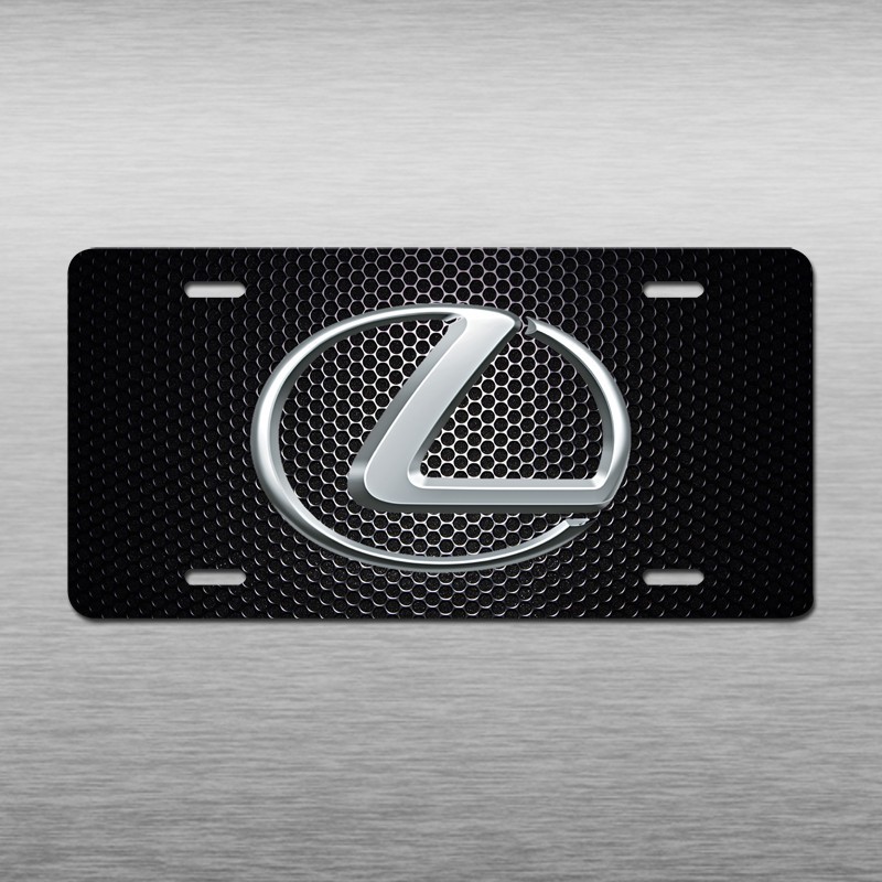 LICENSE PLATE LEXUS NX RX 350 LX IS ES 350 Art Black Novelty Car Truck Car Tag