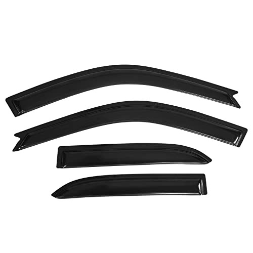 Window Visor Compatible with 2001-2005 Lexus Is300 4 Door, Slim Style Acrylic