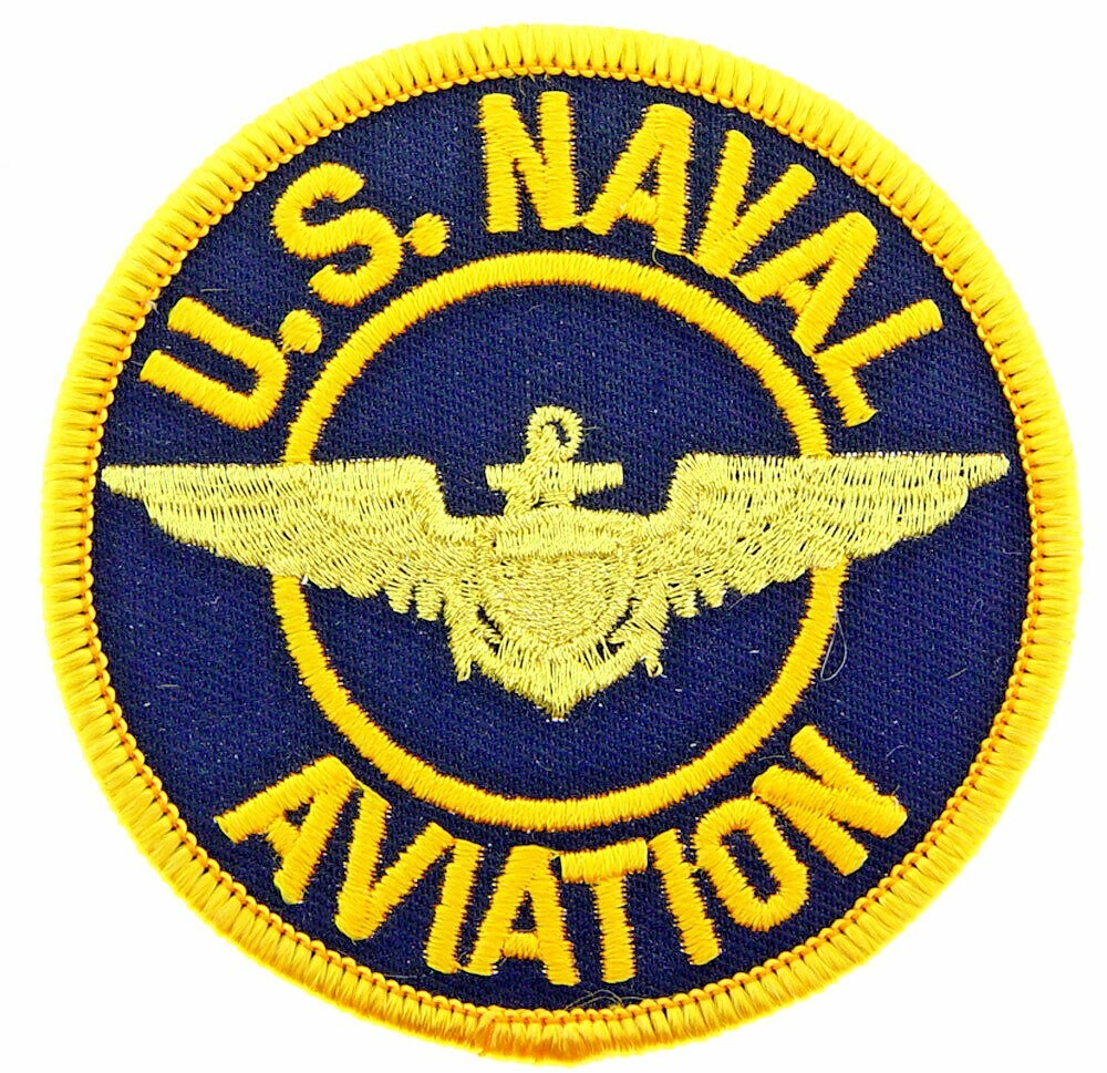 NAVAL AVIATION Embroidered Shoulder Patch 3" (0180)