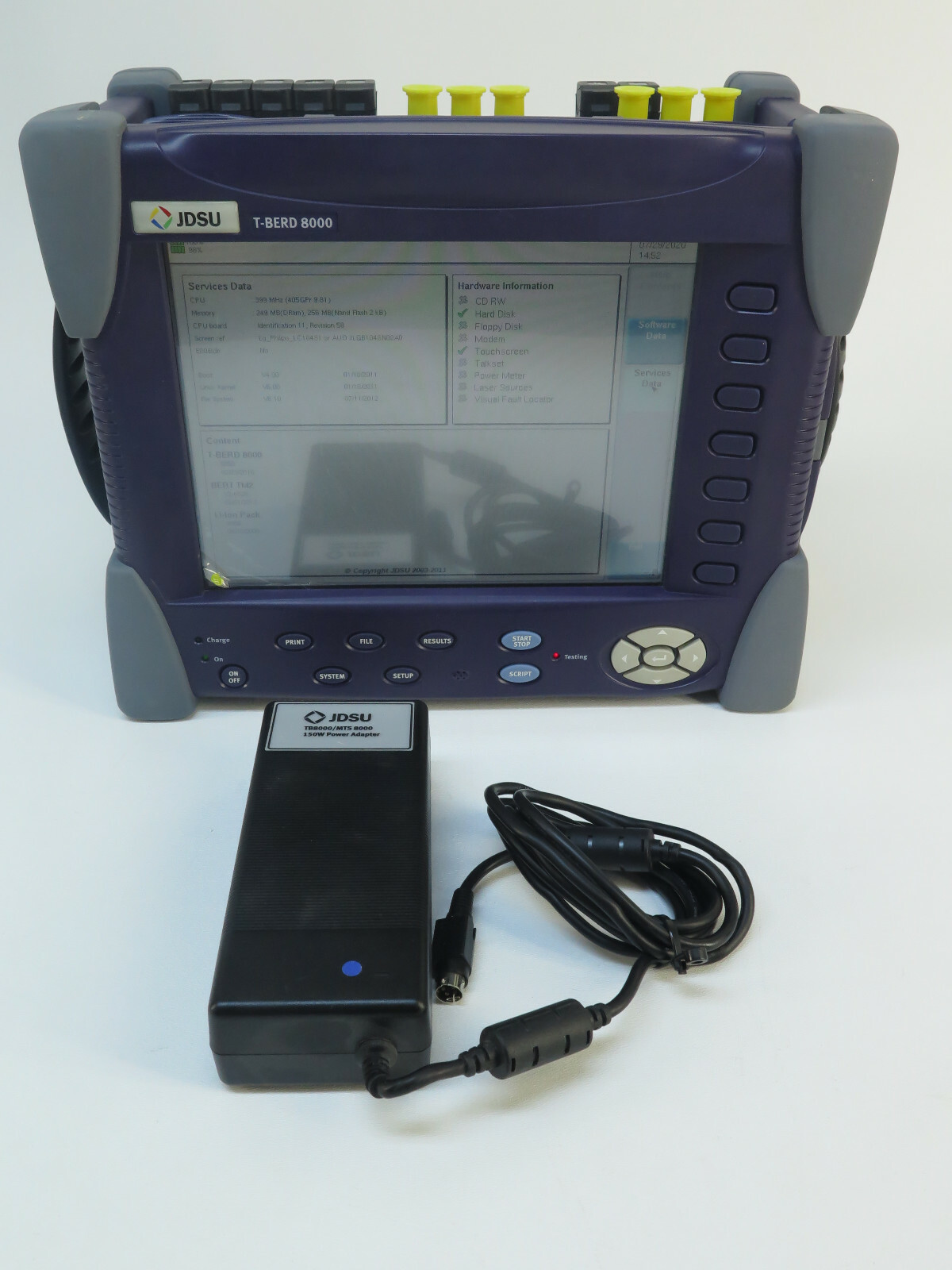 JDSU T-BERD 8000 Scalable Multitest Platform Transport Module, Battery Pack