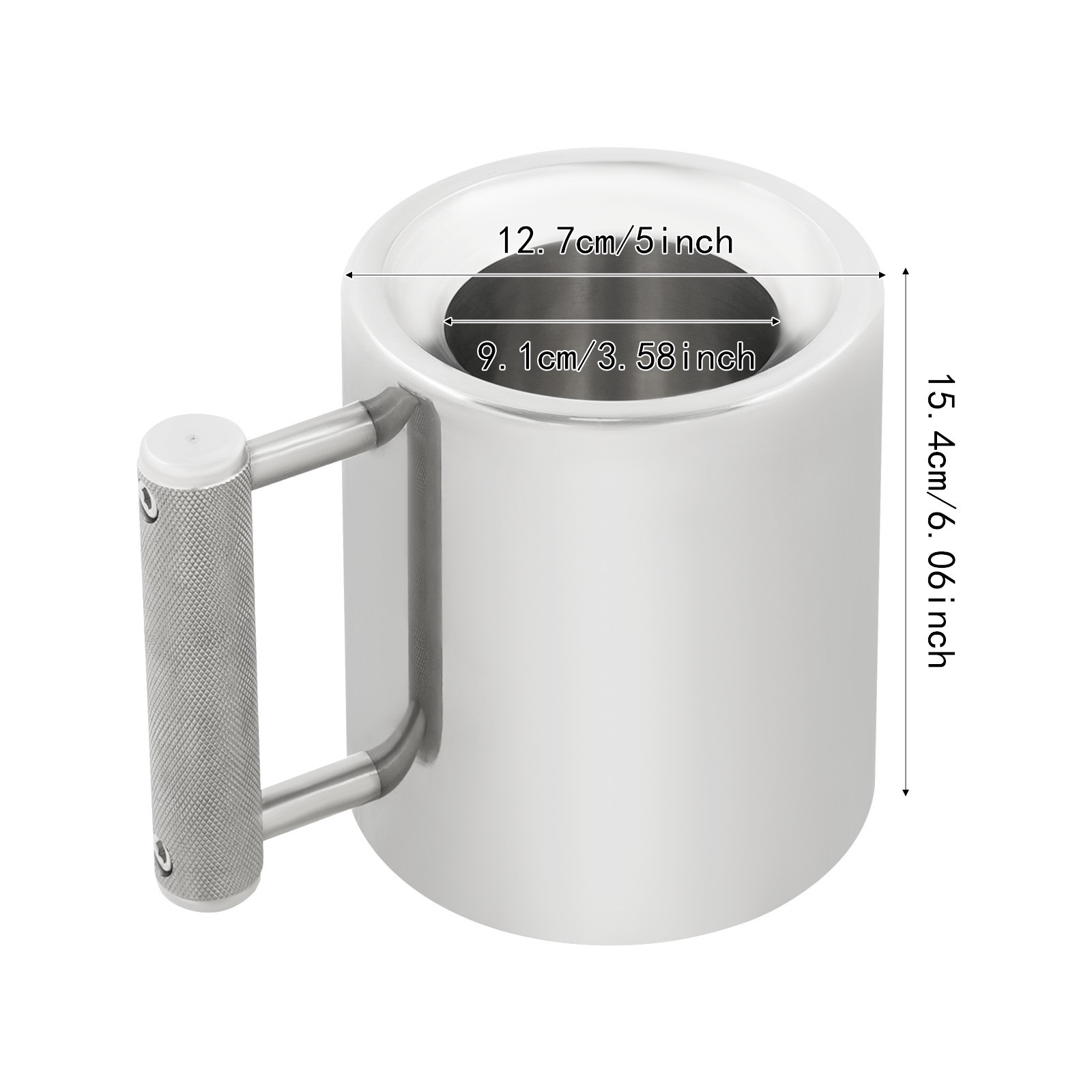 Dumbbell Heavy Cup, Stainless Steel Heavy Mug, 304 Stainless Steel Dumbbell Cup