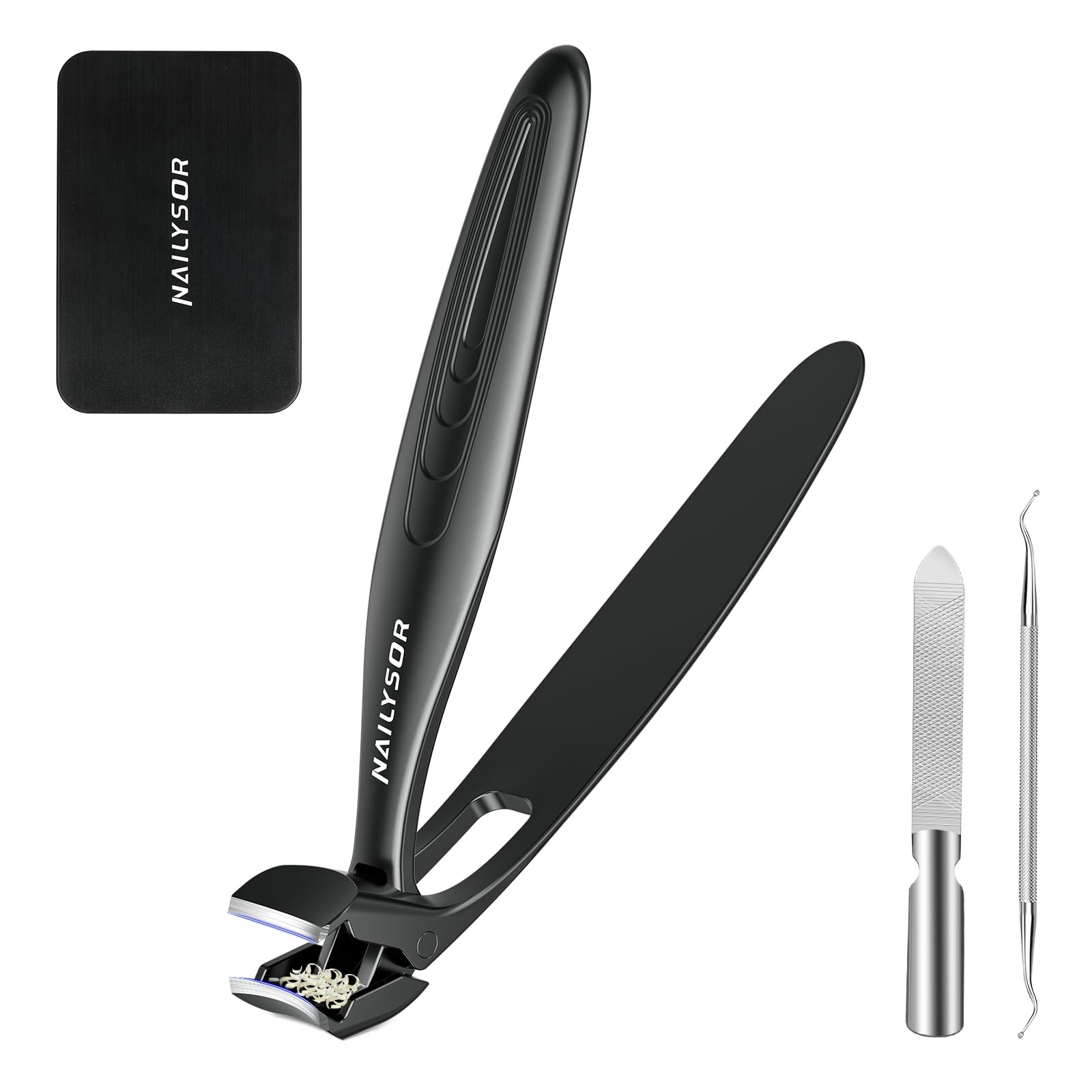 Upgrade Extended Toenail Clippers for Thick Toenails, Long Handled Nail Clipp...