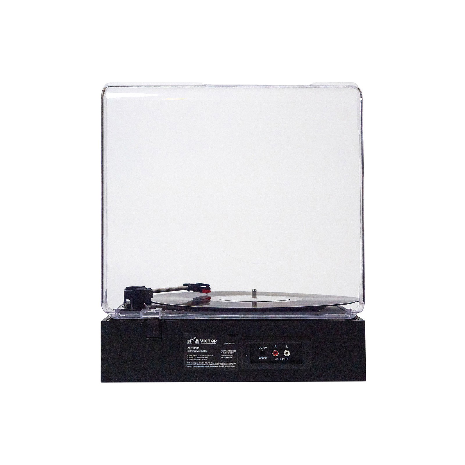Victor Turntable VHRP-1100-BK - BLACK ONE SIZE
