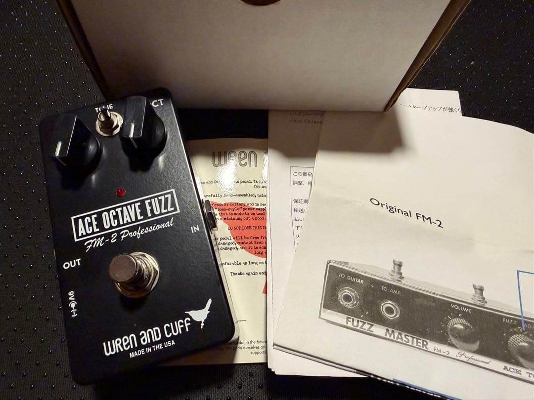 Wren and Cuff ACE OCTAVE FUZZ FM-2 Fuzz Pedal