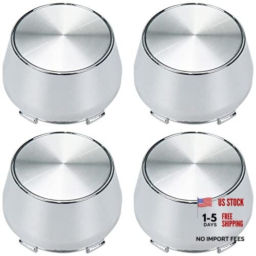 Wheel Center Caps,60mm Wheel Rim Hub Center Covers Center Caps Silver