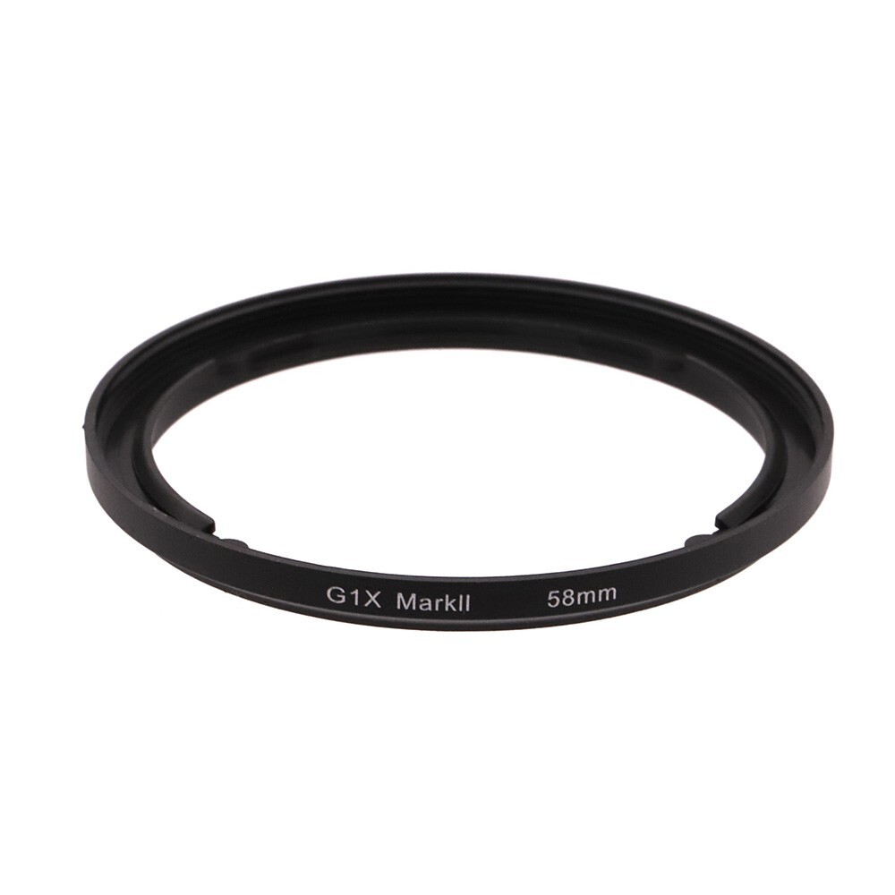 FA-DC58E 58mm Camera Lens Filter Adapter Ring for Powershot G1X Mark II
