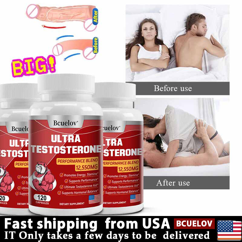 Booster - Increase Energy, Muscle Strength Growth 60 To 120Capsules