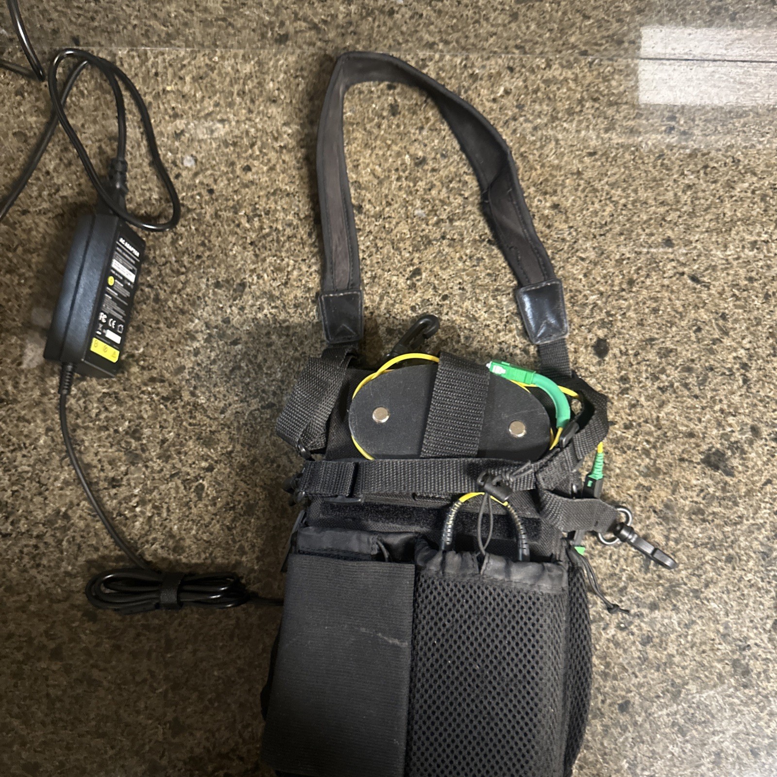 VIAVI Optimeter Optical Fiber Tester EOPT-PONATT with Launch Cable & Case