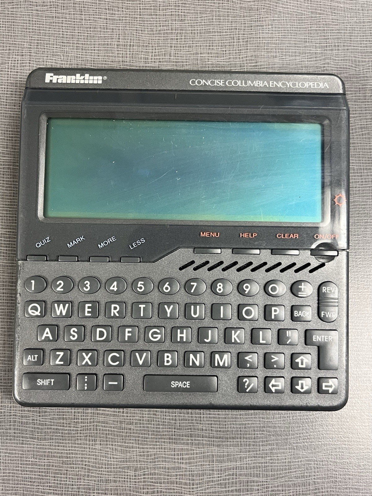 Franklin EC-7000 Concise Columbia Electronic Encyclopedia Handheld Tested Works
