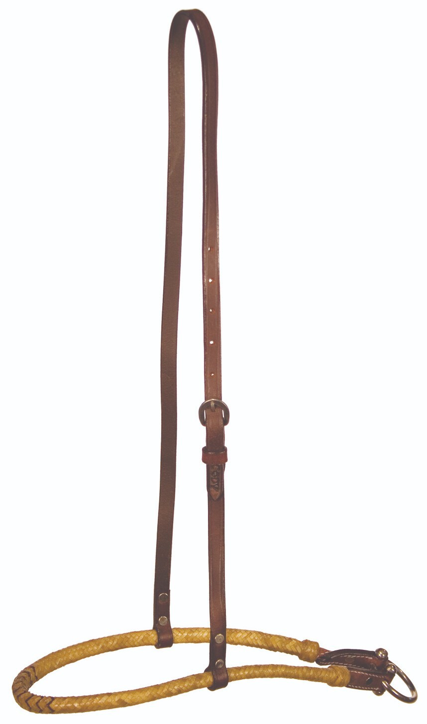 Buffalo Leather Natural Rawhide Noseband