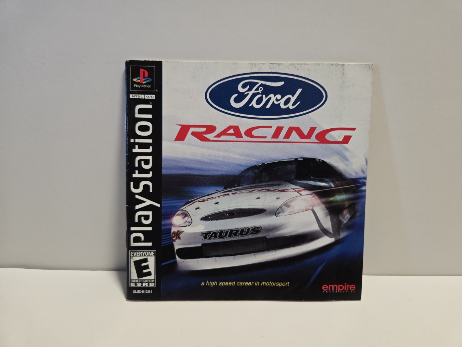Ford Racing (Sony Playstation 1) PS1 Original Manual Only