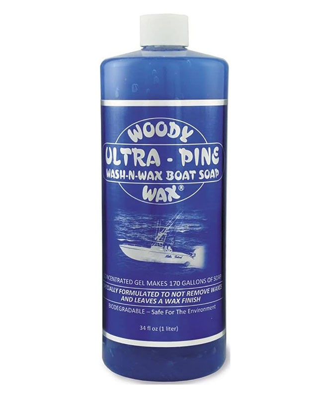 Woody Wax WSH32 Ultra Pine Wash'N'Wax Boat Soap