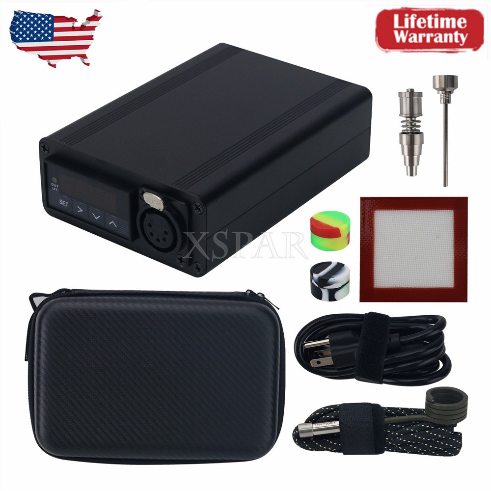 PID Temperature Controller w/Titanium Screw Temperature Control Accessory [US]