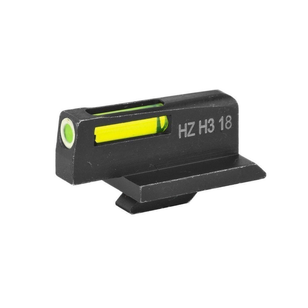 HiViz Ruger Litewave H3 Tritium-Litepipe Front Sight Black Steel - GPN301