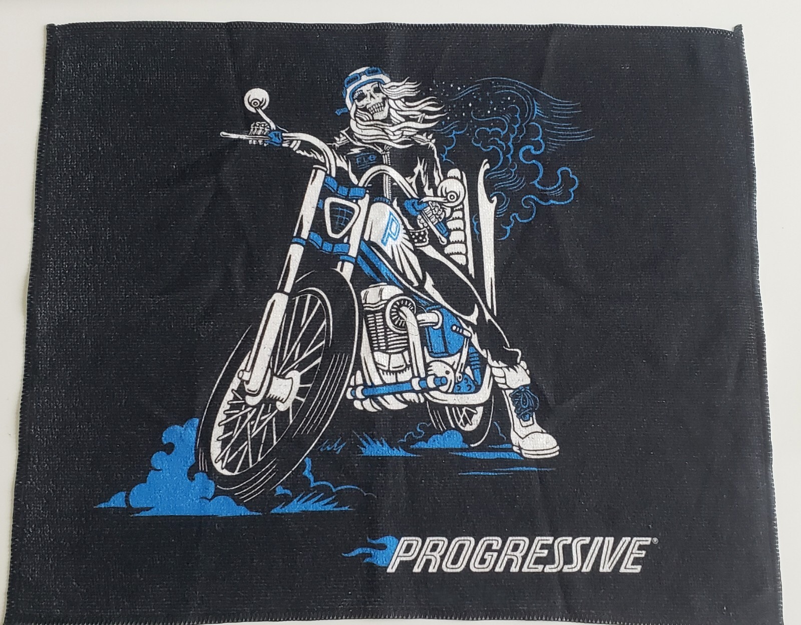 New! 2024 DAYTONA Bike Week 15×18 Bandanna Terry Cloth Rag Rally Towel Bandana