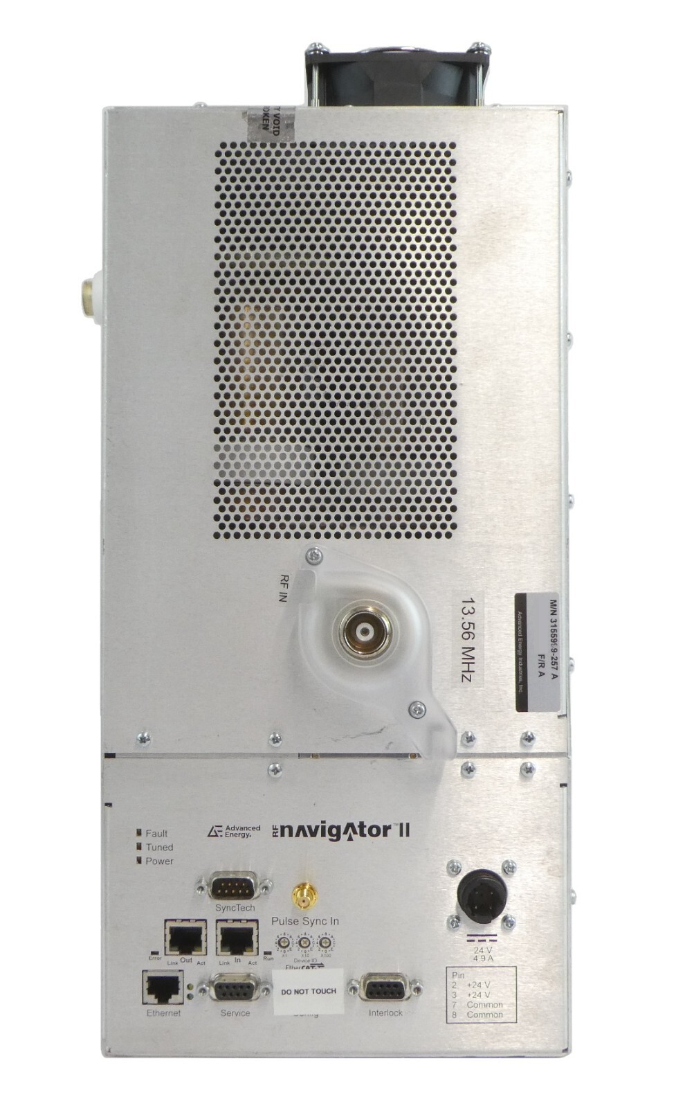Navigator II AE Advanced Energy 3155999-257 13.56 MHz RF Match Working Surplus