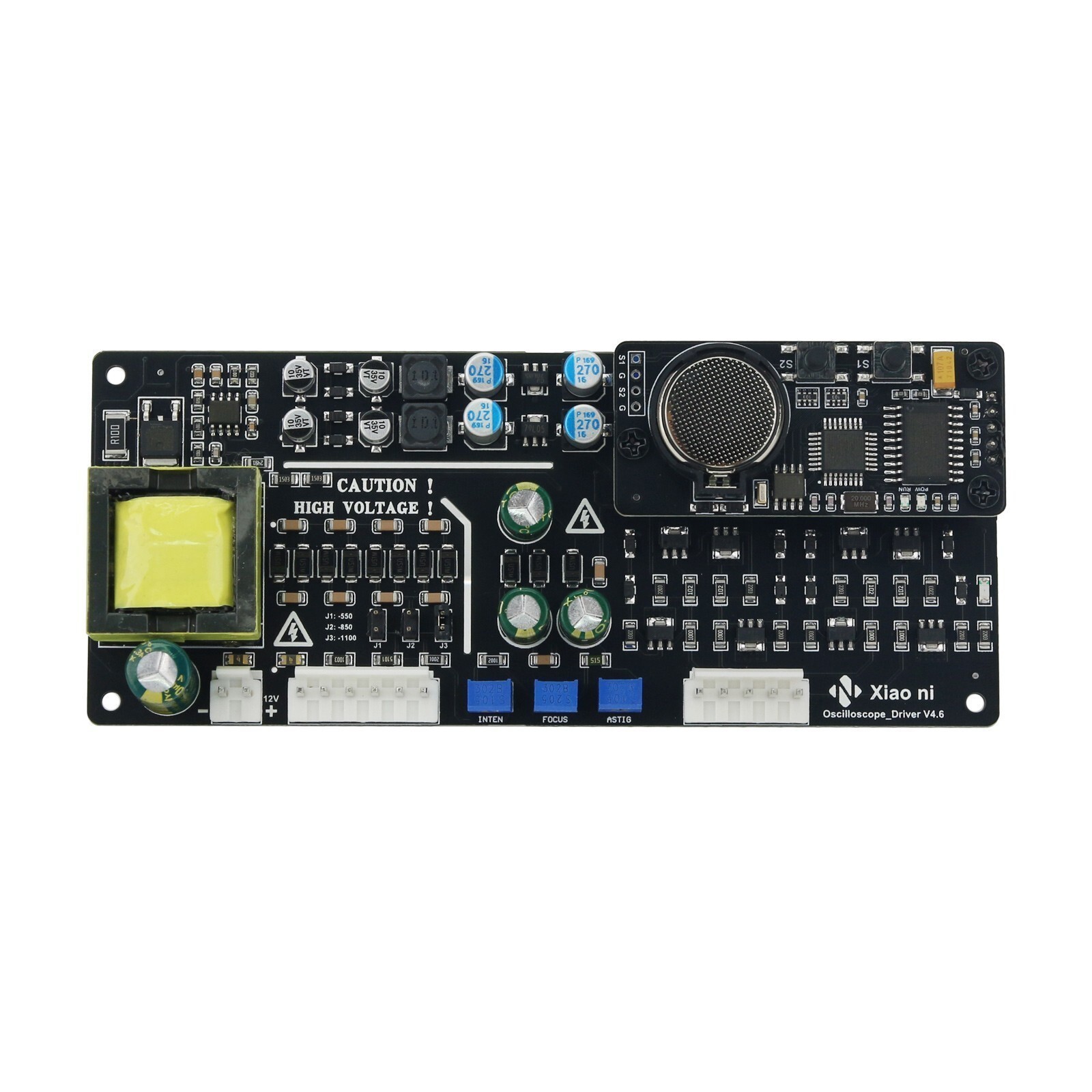 Upgraded Oscilloscope Clock Controller Board for 8SJ31J/7SJ32J/5SJ38J/3SJ1J Tube