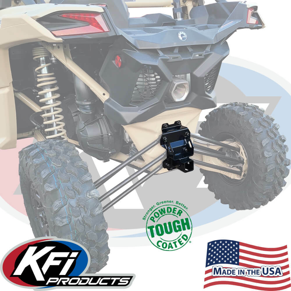 KFI Can-Am Maverick X3 Rear 2" Receiver Hitch #101995