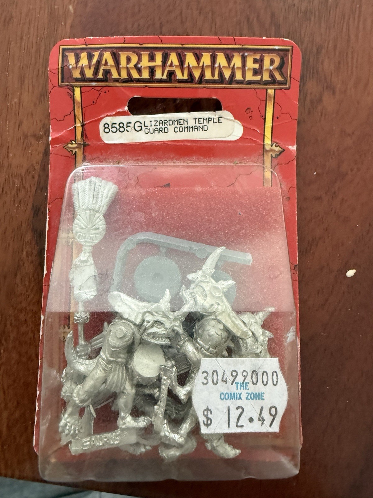 Warhammer 8585G Lizardmen Temple Guard Control