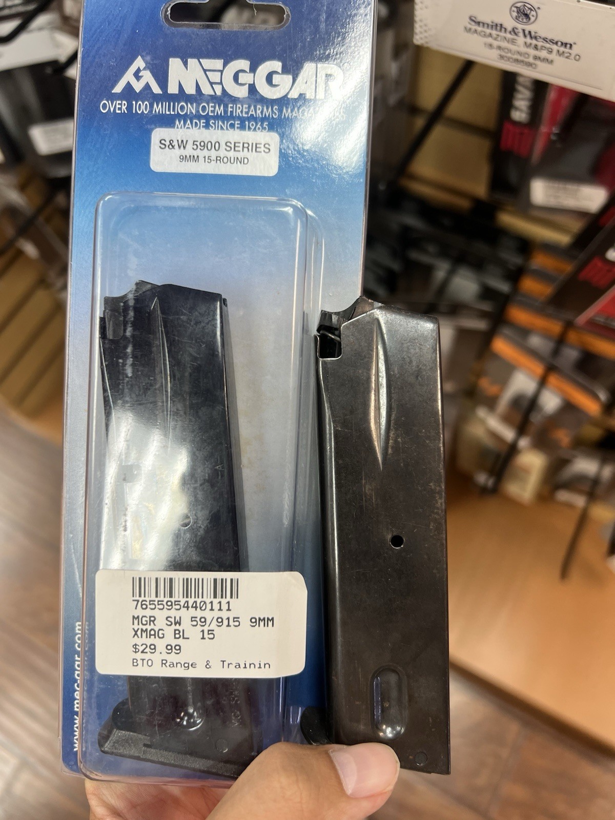 Smith & Wesson 5900, 910, 915, 459 Series 9mm Stainless Steel Magazine