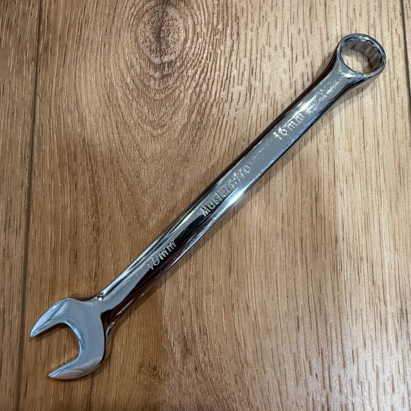 Master Pro 16mm Metric Combination Wrench Full Polish