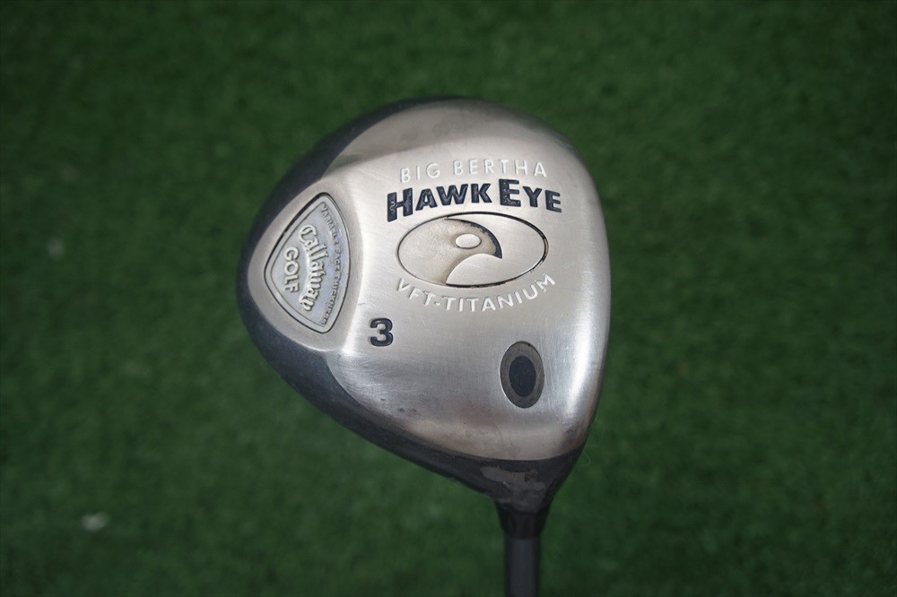 Womens Callaway Big Bertha Hawk Eye VFT Ti 3 Fairway Wood Ladies 255585 Used