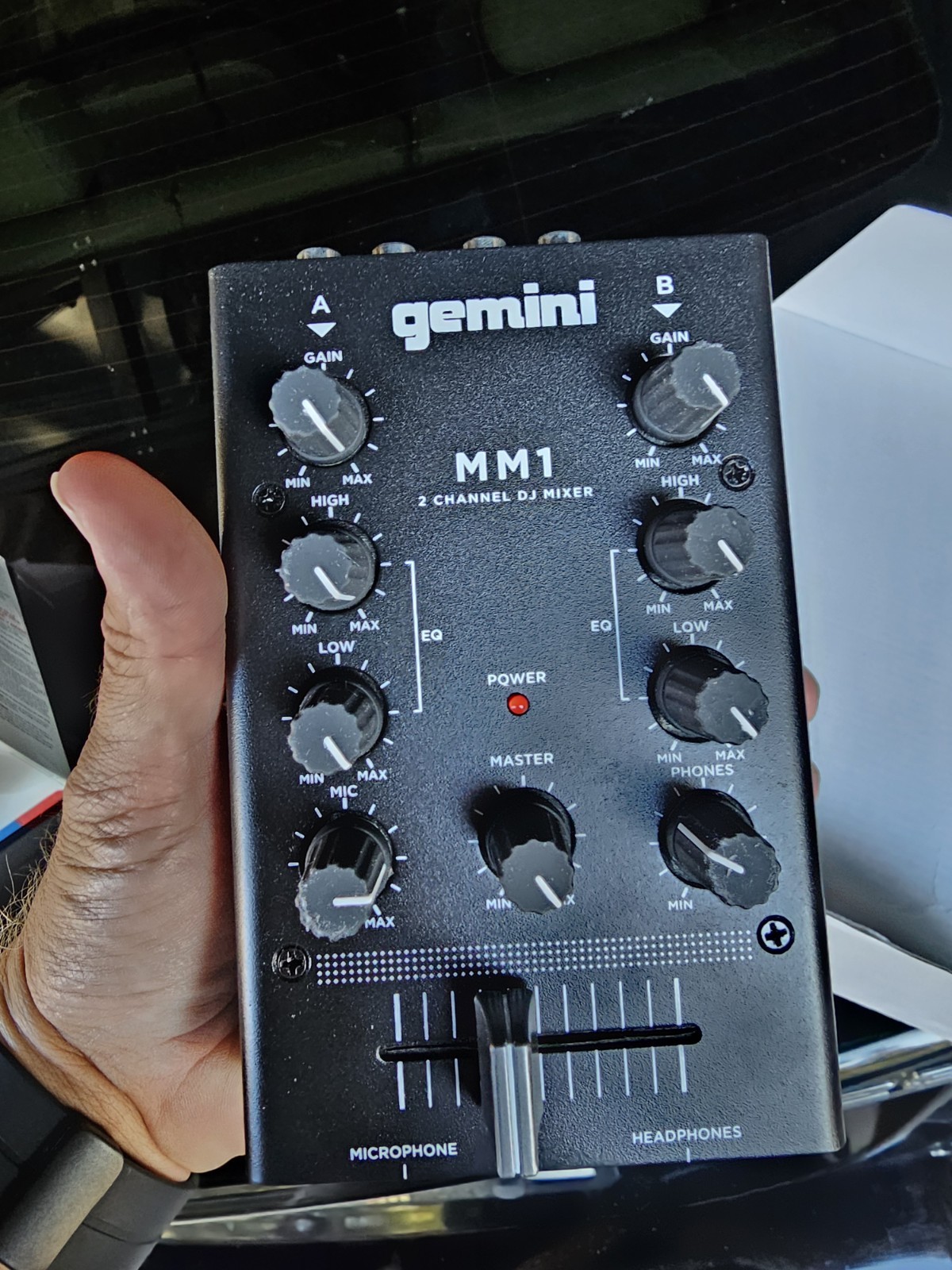 Gemini MM1 2 Channel Audio Mixer