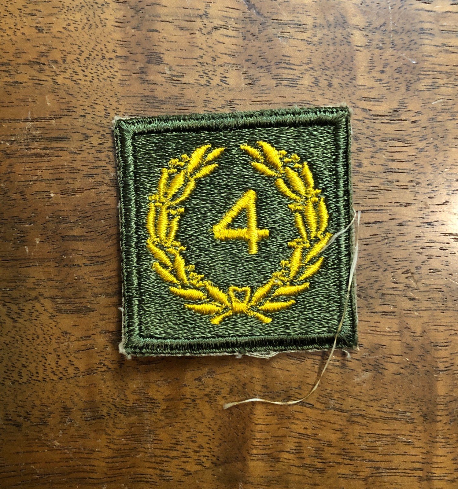 US ARMY MERITORIOUS UNIT CITATION 4tn AWARD  PATCH WWII