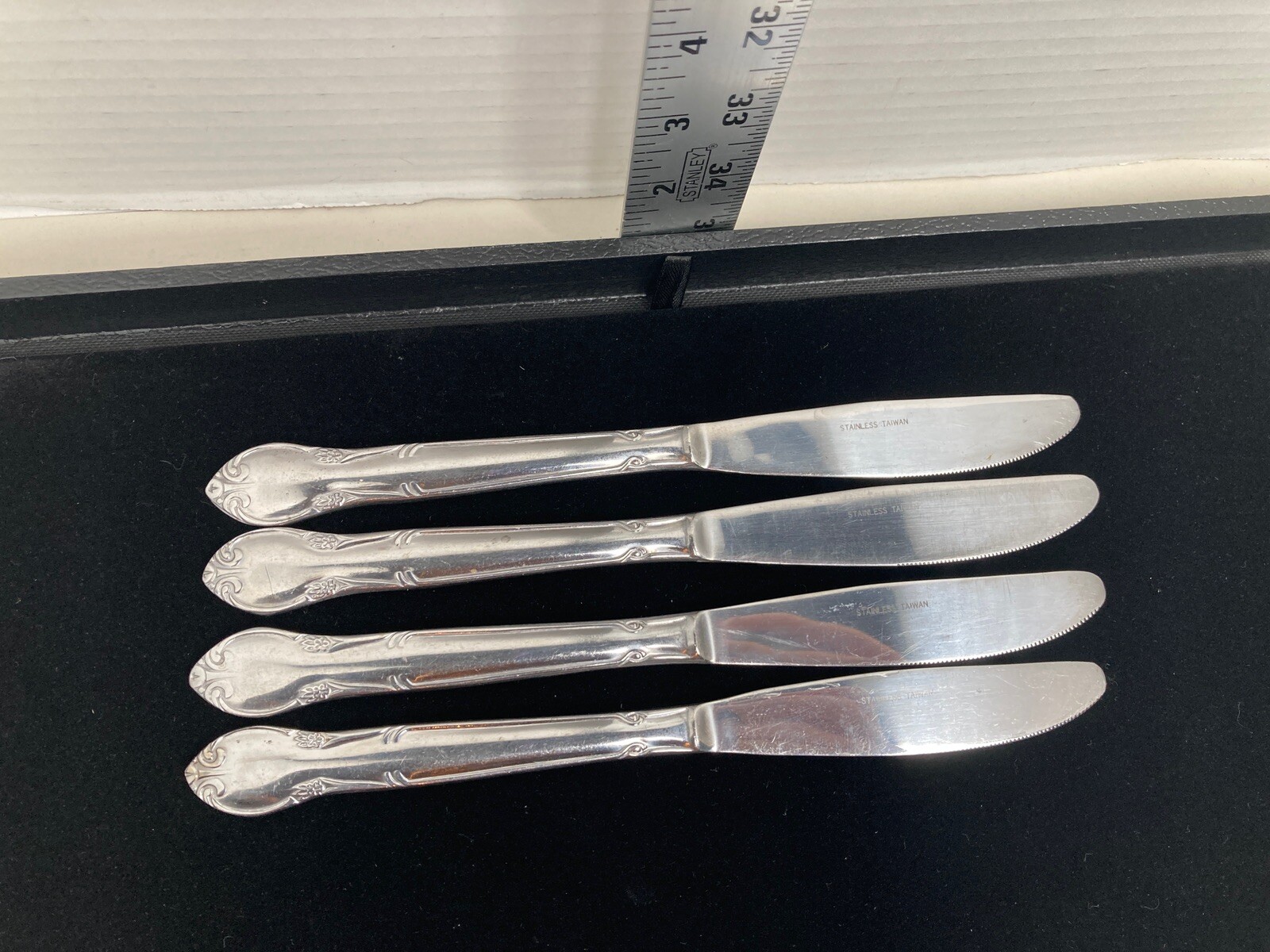 4 Parliament Modern Solid Knife Flatware Stainless Taiwan