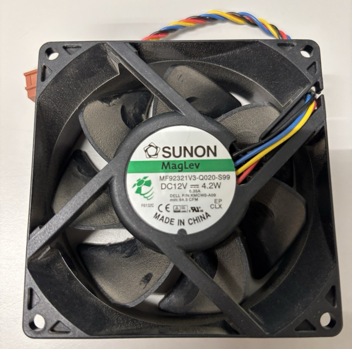 MF92321V3-Q020-S99 SUNON MagLev Fan 12VDC 92x32mm Tach Auto Restart PWM Control