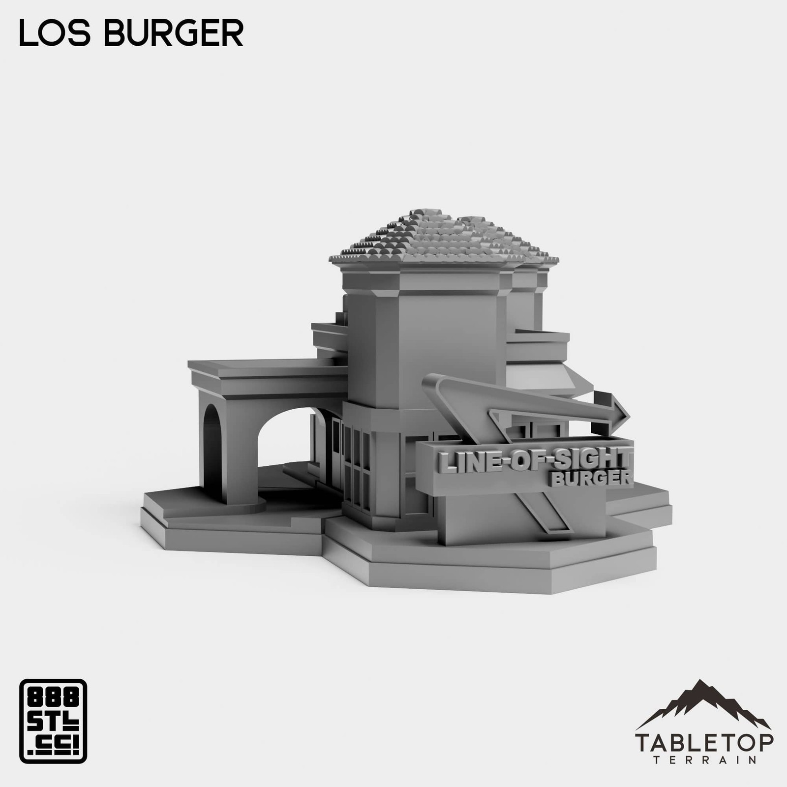 LOS Burger - Small Scale Mech Wargames 6mm 8mm