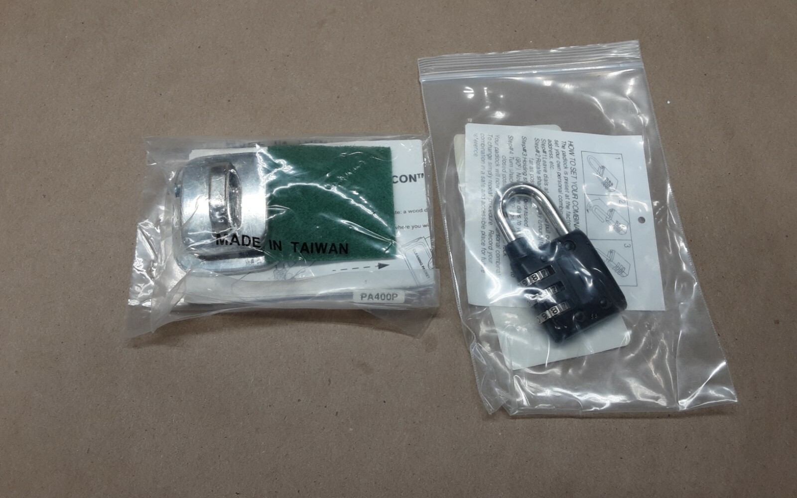 Noble Locks DP/N 0R2672 COMBINATION LOCK and TARGUS DEFCON PA400P BASE #03G28RM