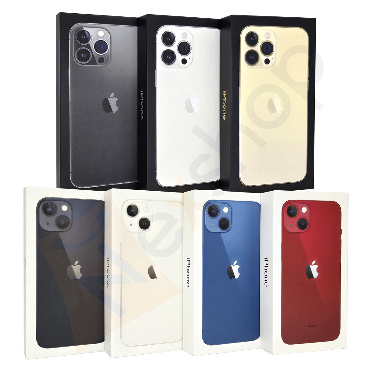 Original BOX for Apple iPhone 13 / 13 Pro / 13 Pro Max with Sticker & Manuals