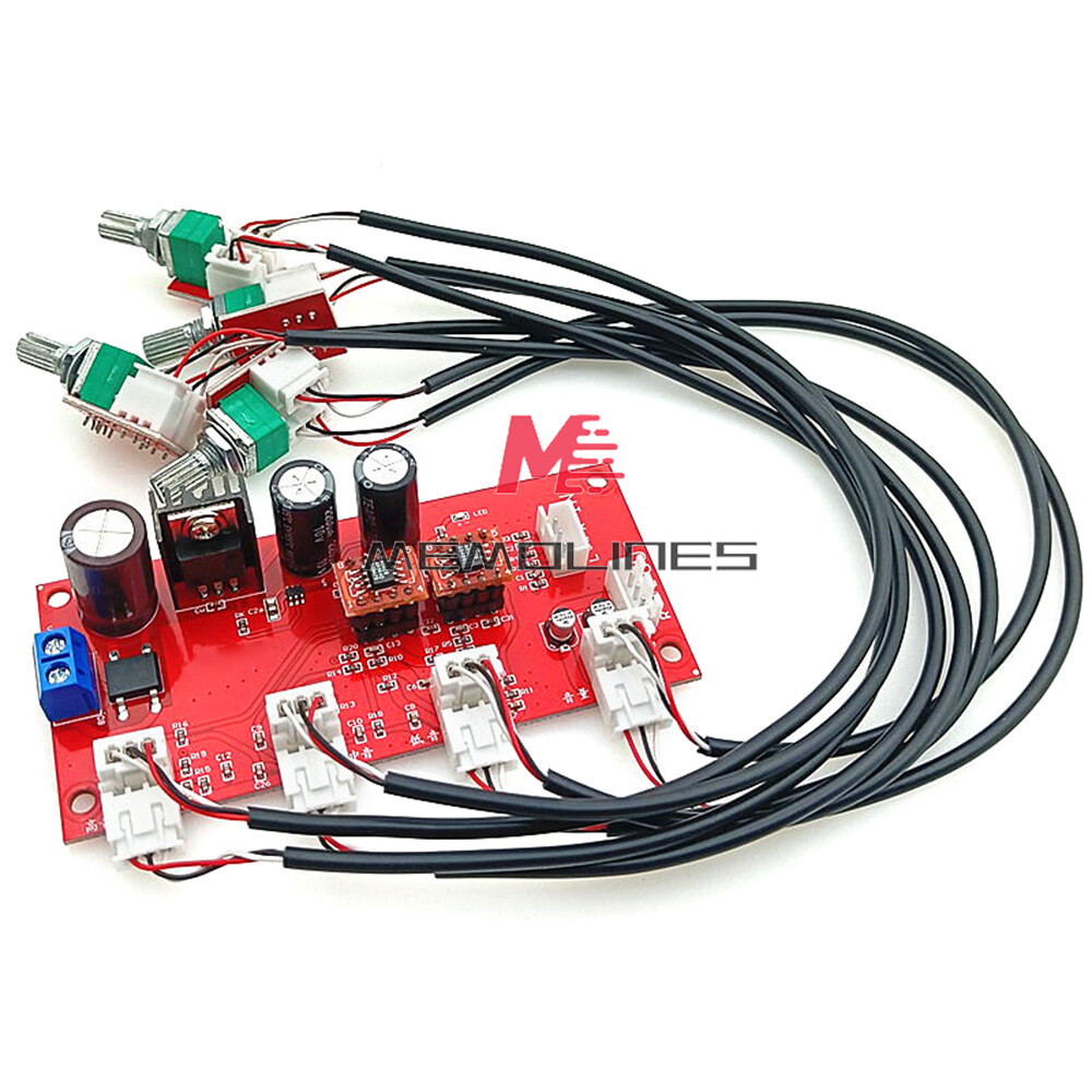 AD828 Preamp Amplifier Board HIFI Stereo Volume Tone Control Preamp Preamplifier