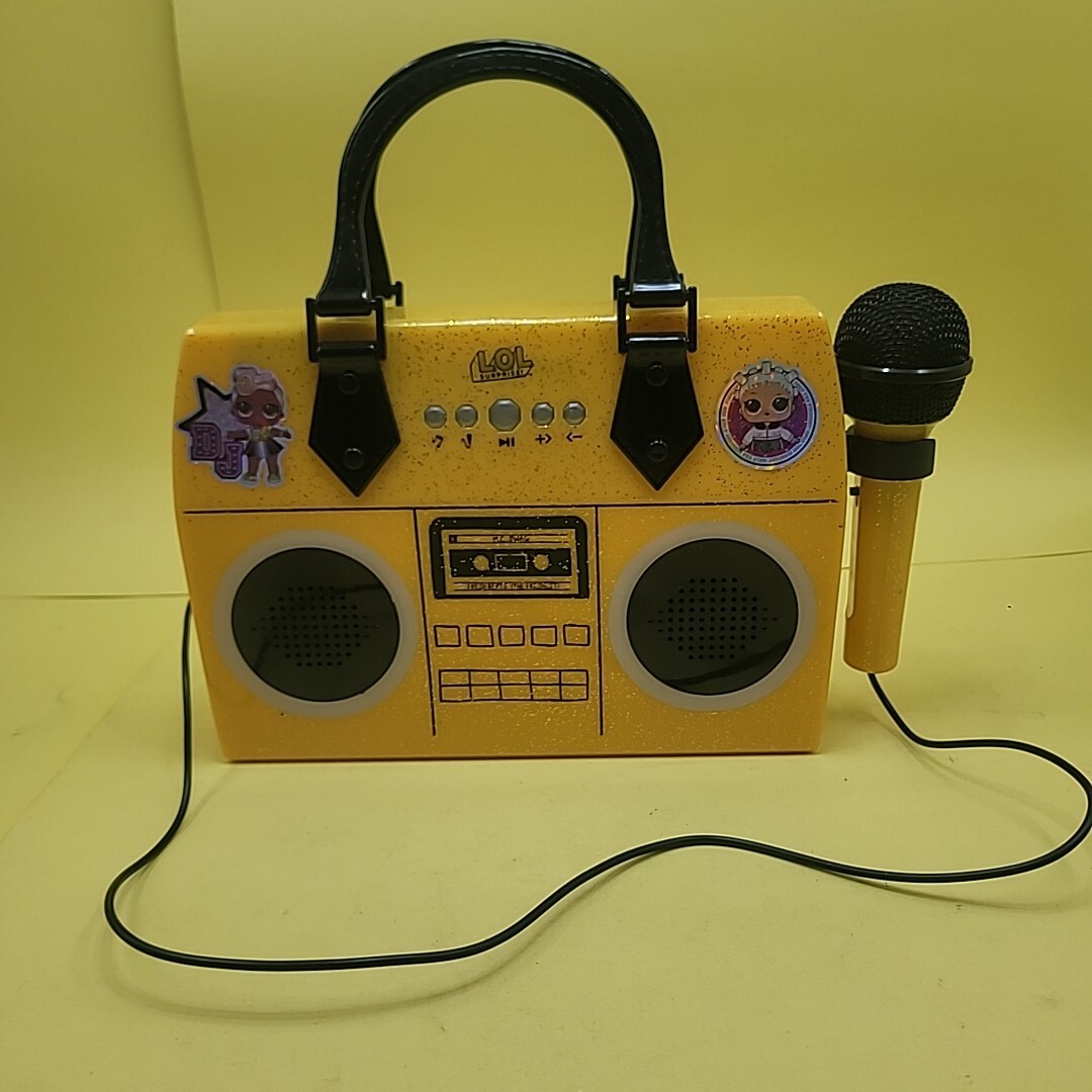 LOL Surprise Bluetooth Karaoke Machine Purse Pop Star Karaoke Microphone
