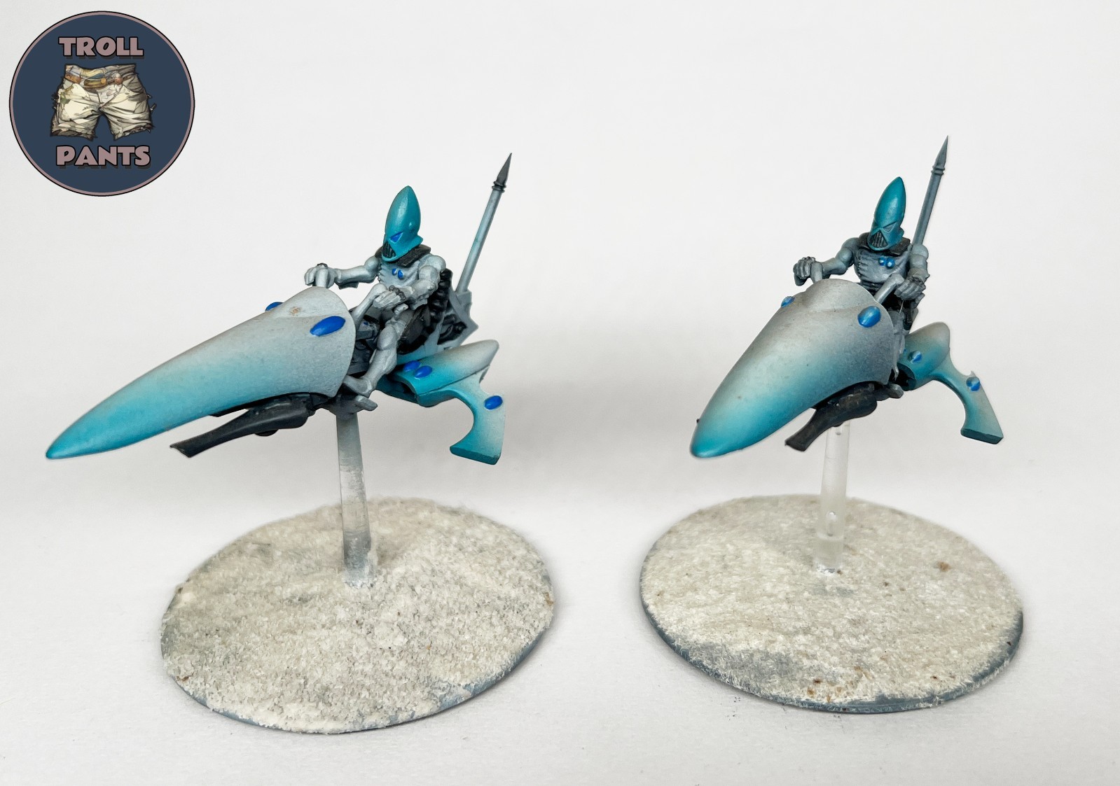Warhammer 40k - Aeldari - Eldar - 2 Windrunners Bike Squadron