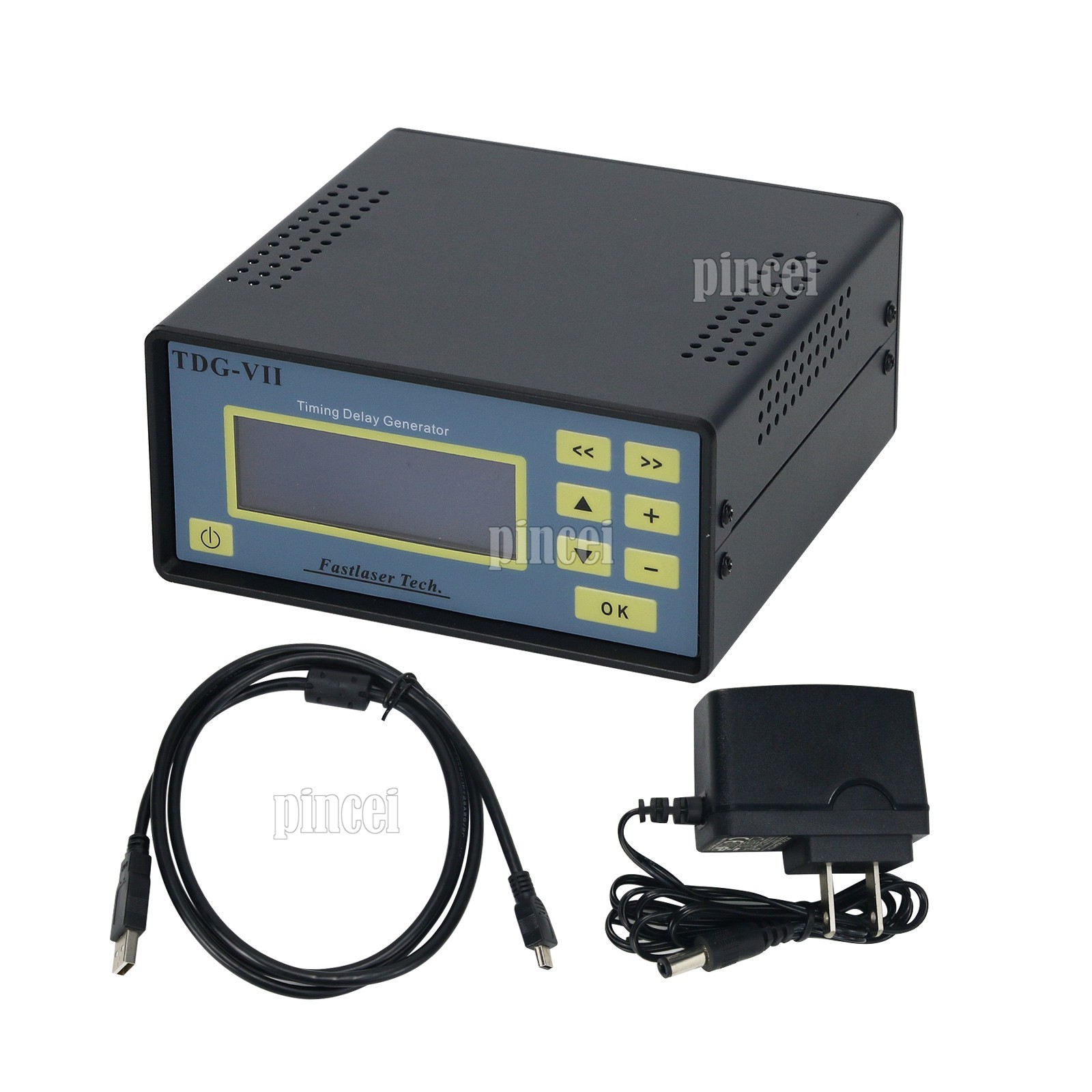 High Precision Digital Signal Delayer TTL Signal Generator& Counter w/7 Channels