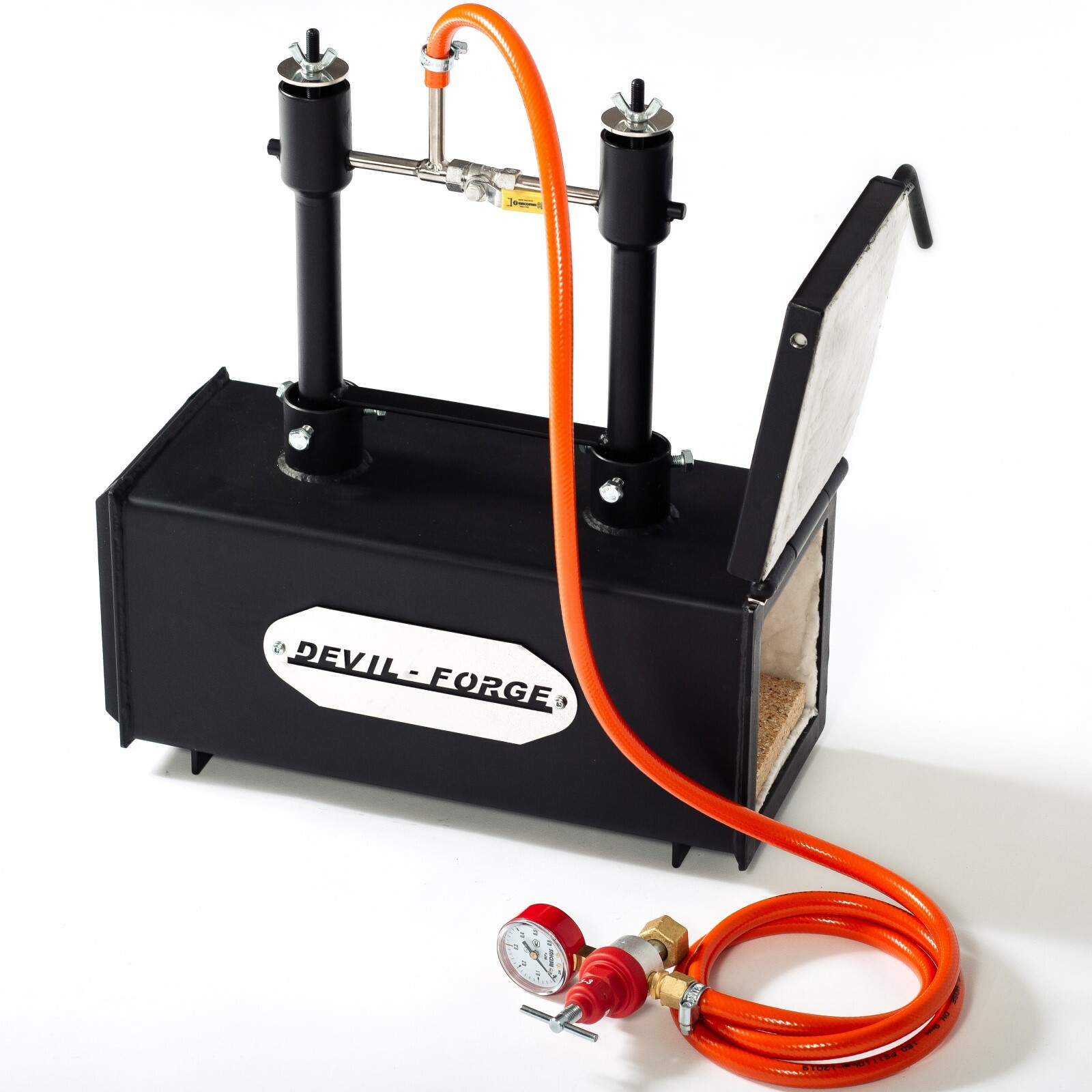 DFPROF2+1D GAS PROPANE FORGE Furnace Burner Knife Making Blacksmith USA