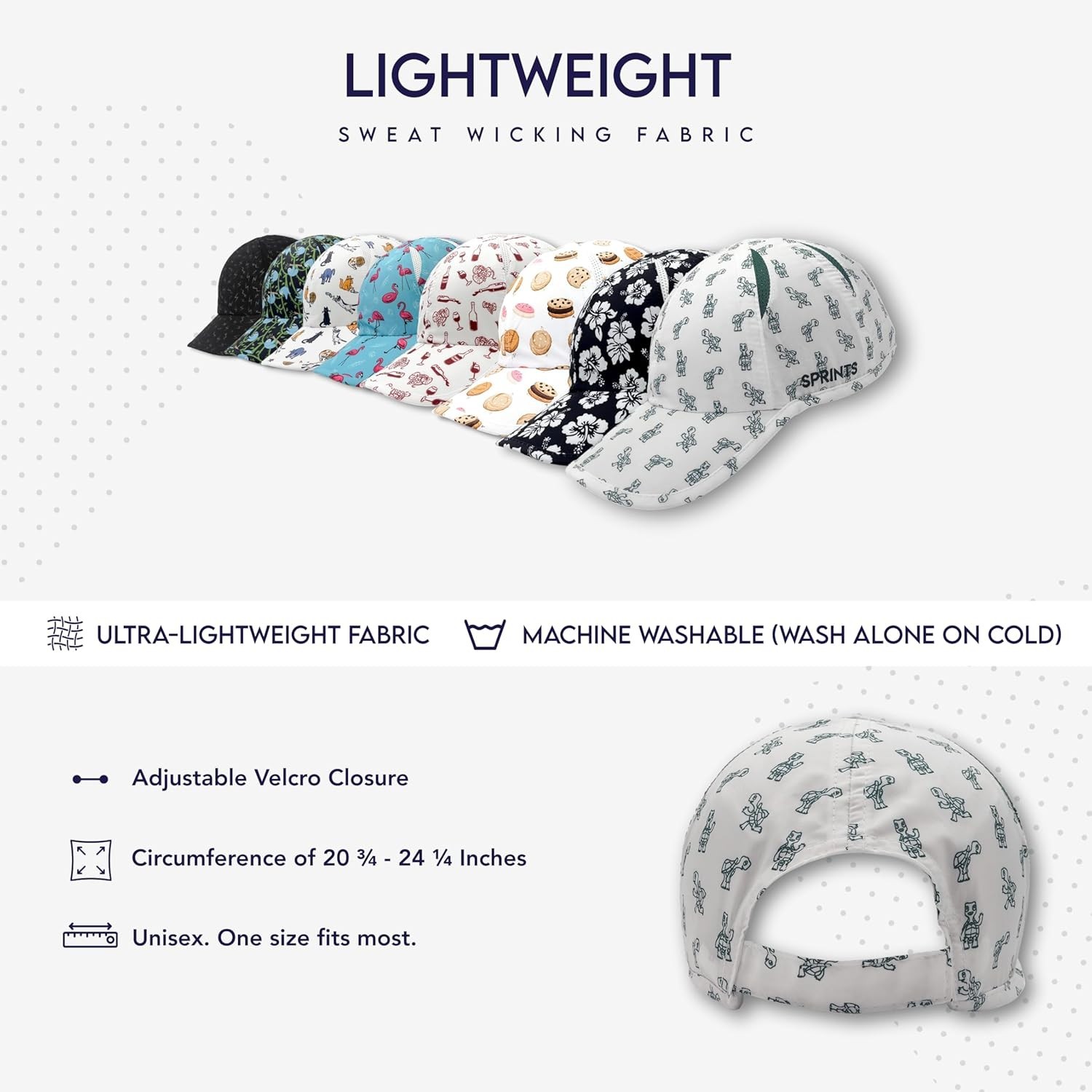 Lightweight Performance Running Cap