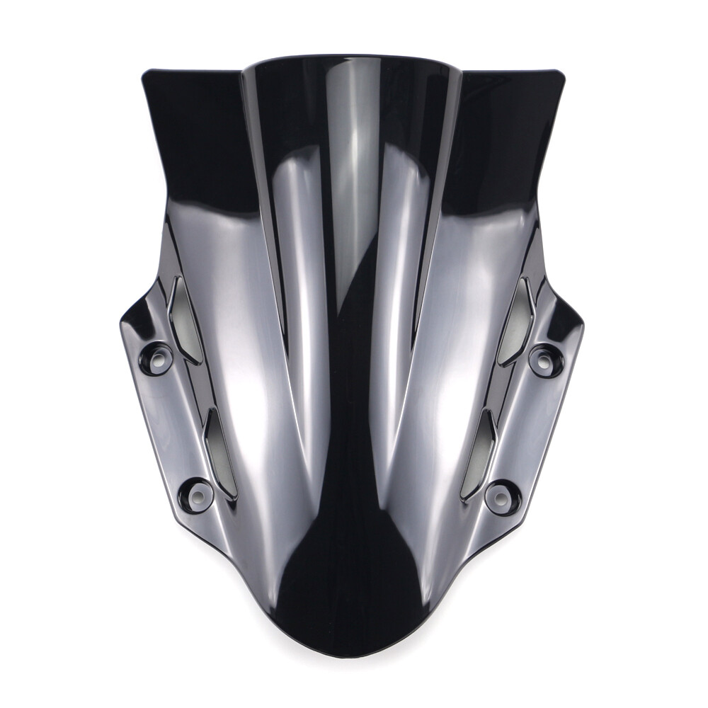 Black Windshield Windscreen For Suzuki GSX250R 2017-2024 2018 19 Double Bubble