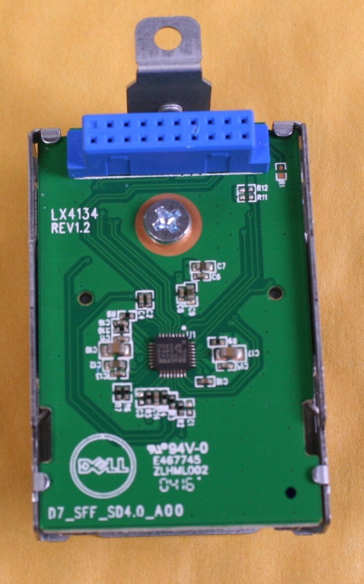 Dell Small Form Factor SFF Front SD Card Reader M35HT