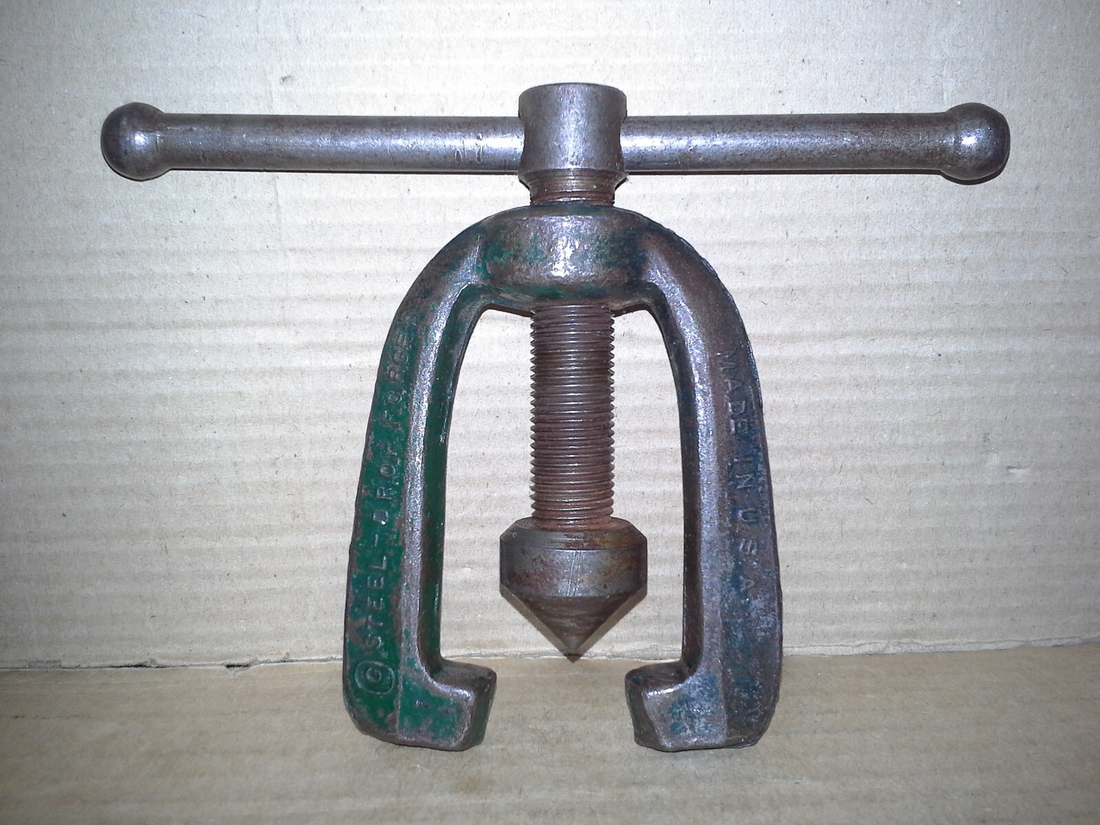 Vintage Drop Forged Steel Tube Pipe Plumbing Flaring Tool. Made in USA. VGC