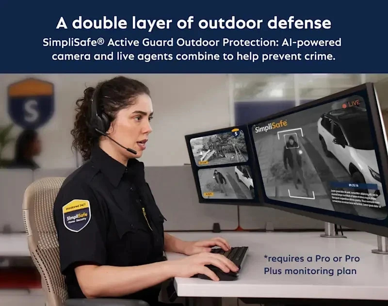 Simplisafe Outdoor Security Camera Series 2, US Stock, No Import Fee