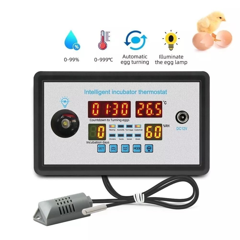 Egg Incubator with Multifunctional Features for Enhanced Hatching Success